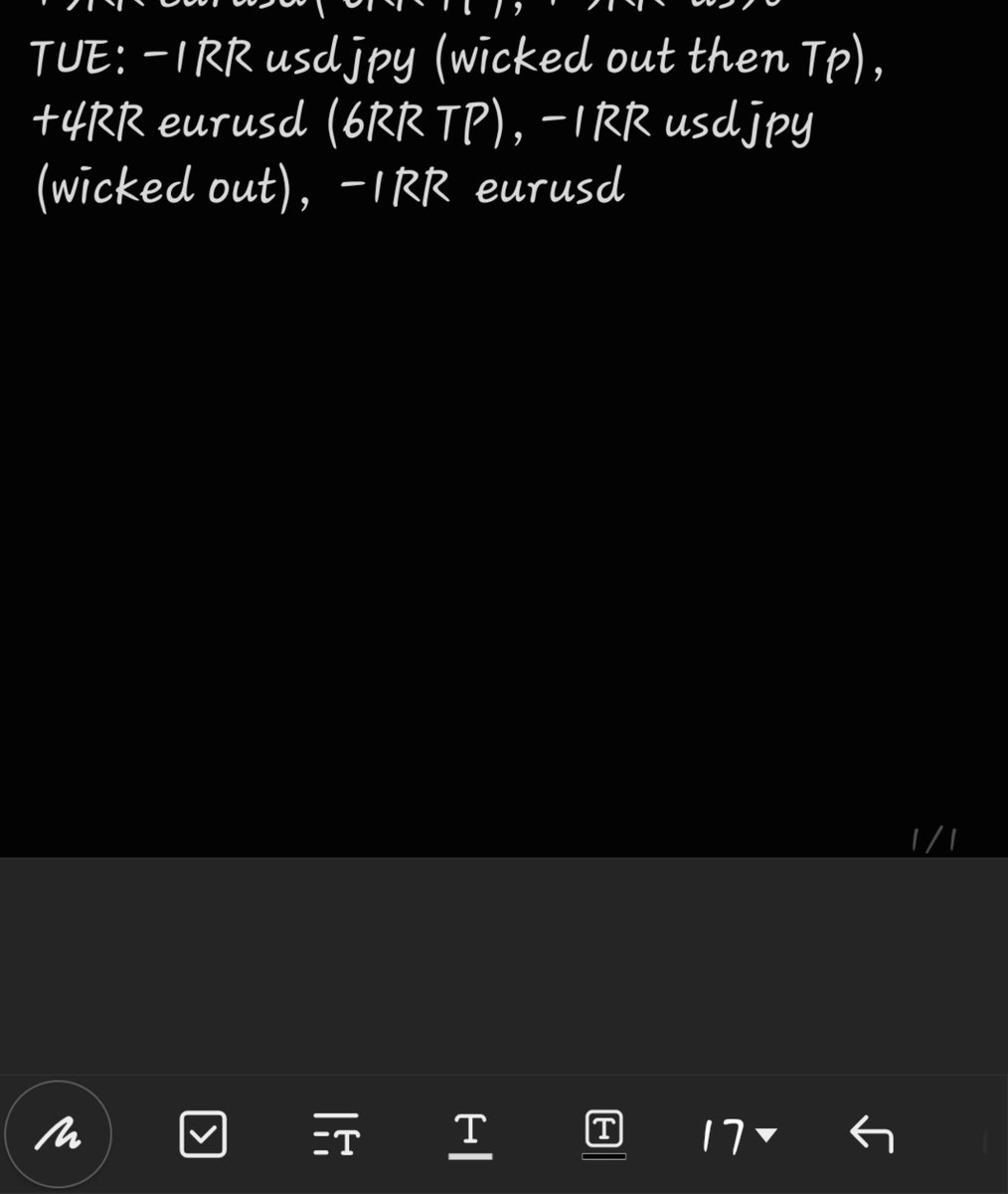 DeraO42's tweet photo. View once profit -1RR 
We go again tomorrow 
Ended today with +1RR after 4RR in the morning 😅 https://t.co/zOJzMhRyEW