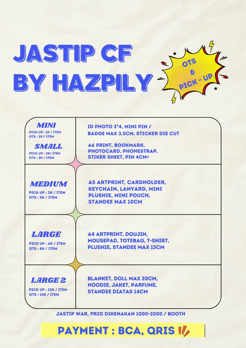 hazpily__'s tweet photo. ꒰ rt and likes would be very appreciated ꒱ 

Open Jastip Comifuro 23 Ots &amp; Pick Up DAY 1 ONLY

Link Gform CF23 Day 1 Only :
🔗 https://t.co/NWgEEVT0rZ

T. Comifuro 23 CF23 Day 1
#zonaba #zonauang #bealanjaㅤ https://t.co/l1kFw2vDcb