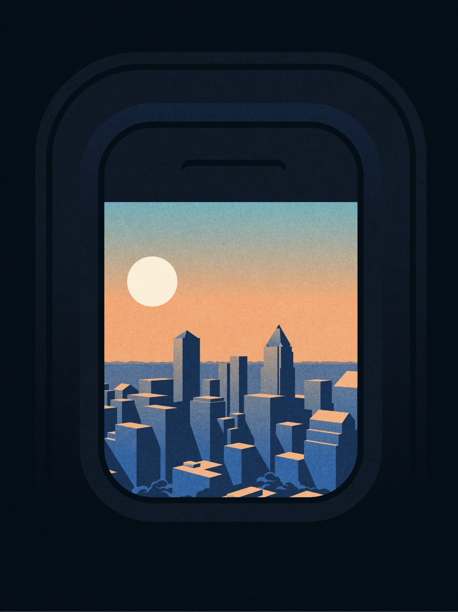 Behance's tweet photo. The view looks good from here. ✈️ 

Made with Adobe Illustrator, brings British Airways Highlife to life through illustrations that capture the rituals and details that come with the journey. https://t.co/dGWsHuhNBO