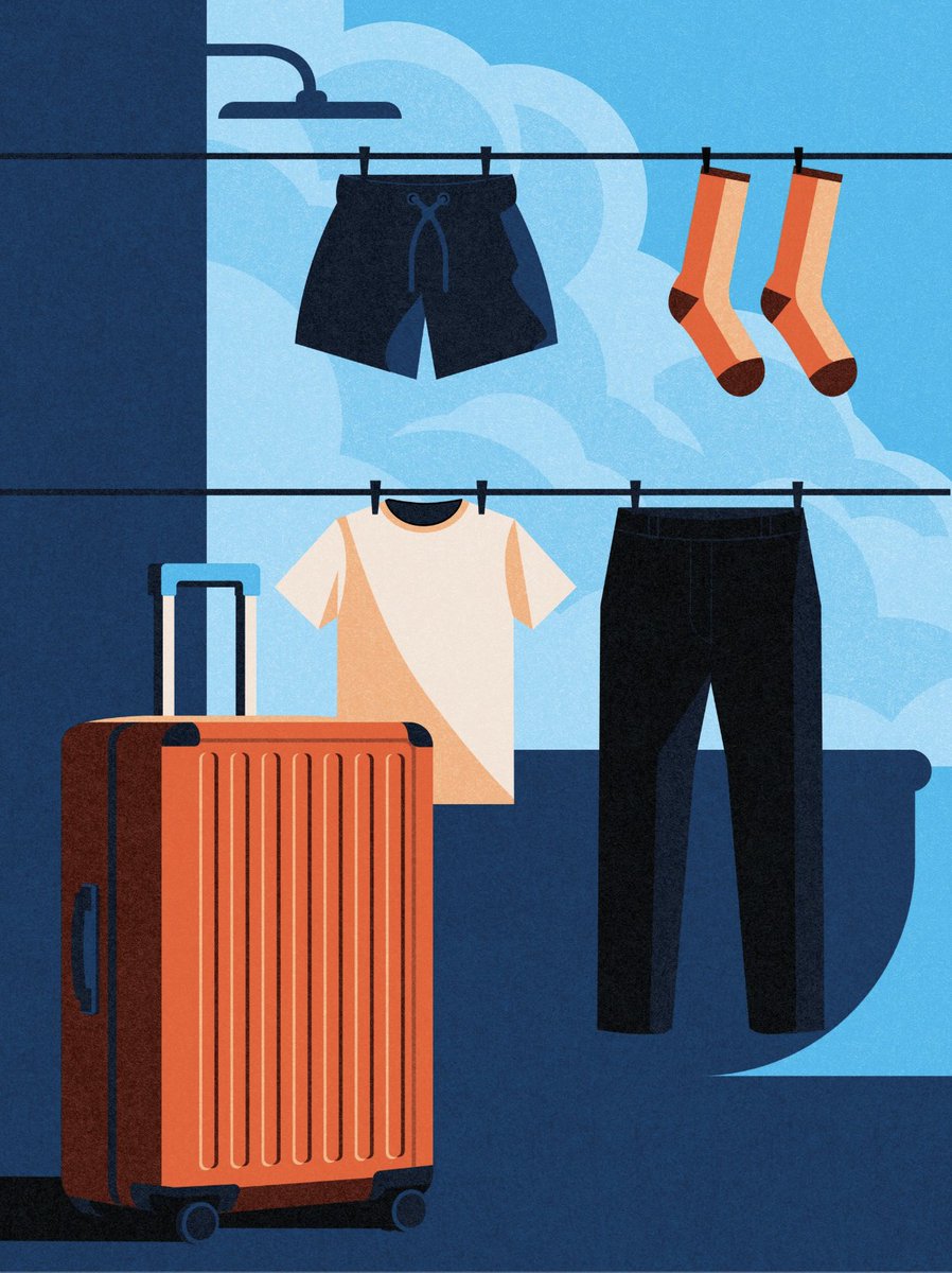 Behance's tweet photo. The view looks good from here. ✈️ 

Made with Adobe Illustrator, brings British Airways Highlife to life through illustrations that capture the rituals and details that come with the journey. https://t.co/dGWsHuhNBO