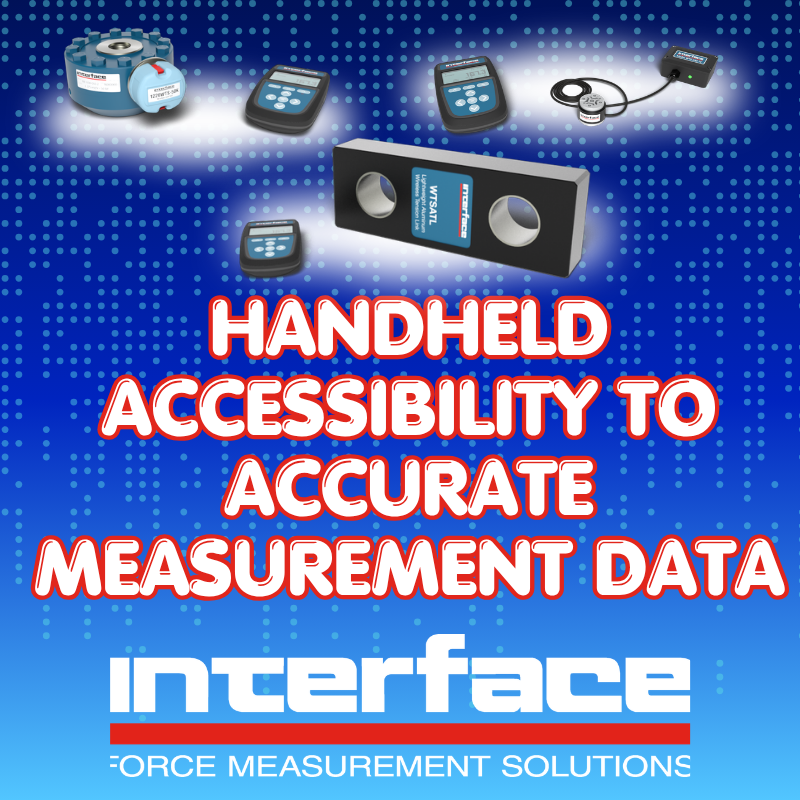 loadcells's tweet photo. Combining sensors with Interface's handheld instrumentation provides measurement accuracy without cable constraints. https://t.co/ULmm5ybnqr Dragging power cords, PCs, and signal conditioners across a plant floor or job site creates safety hazards and limits mobility. #loadcells https://t.co/oOOxsumZFL