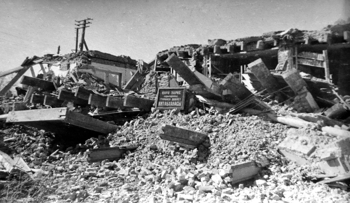 OnlineProgres's tweet photo. Very little is remembered of the 1948 Ashgabat earthquake in scientific research, ethnography, oral histories, and creative literature #Turkmenistan Few survivors and witnesses remain #Ashgabat  Autocracy is erasing the collective memory. https://t.co/XrYpq4Z8dE