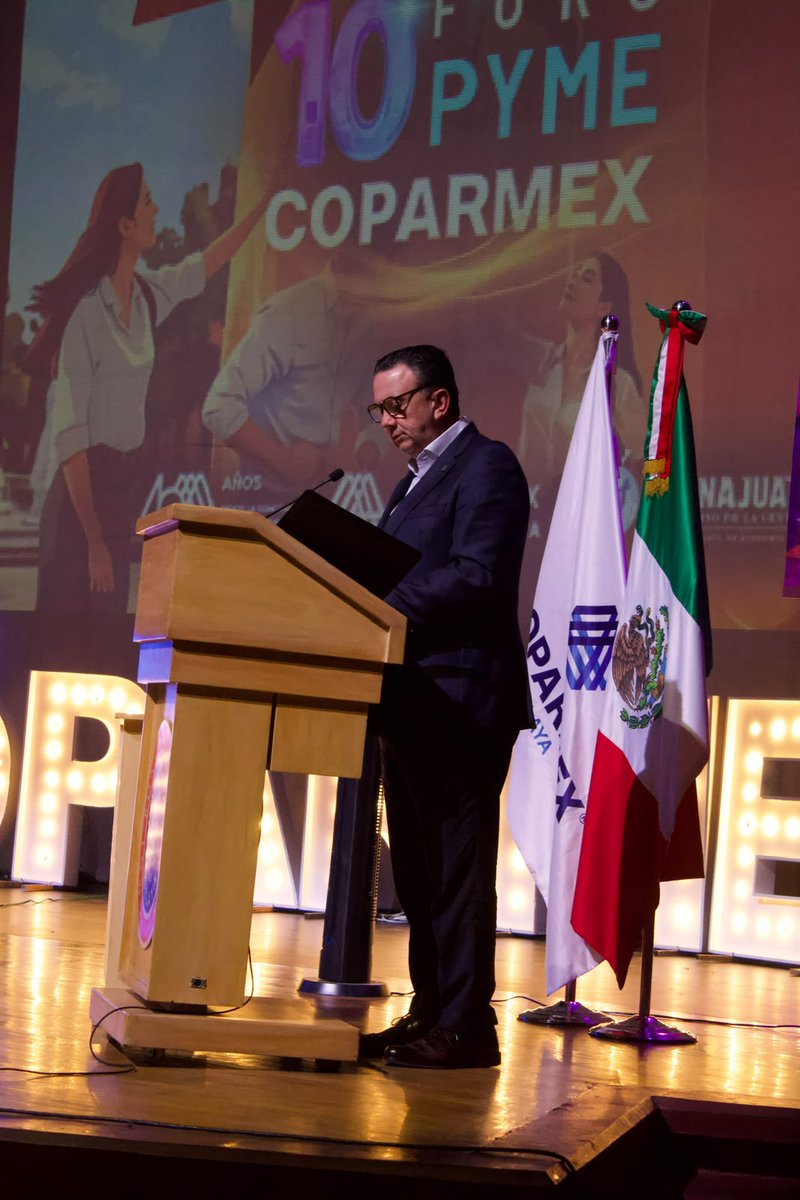 coparmexcelaya's tweet photo. Así vivimos el 10.º Foro PYME COPARMEX. ¡Gracias por acompañarnos! #COPARMEX https://t.co/9UxlGYMD4a