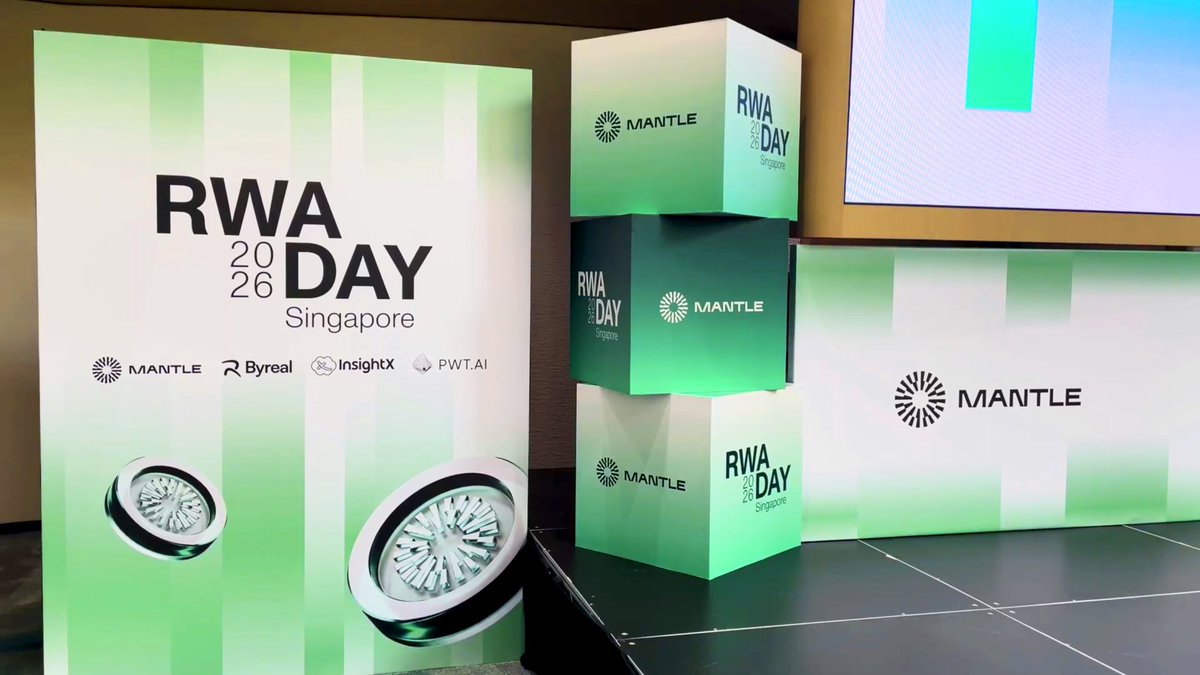 Mantle_Official's tweet photo. Borderless access looked like this.

Full house at Mantle RWA Day, with issuers, allocators, builders and creators from across the globe RWA-maxxing in one place.

Opening global capital markets was never a solo job. Today proved it. https://t.co/JsOETv6PFl