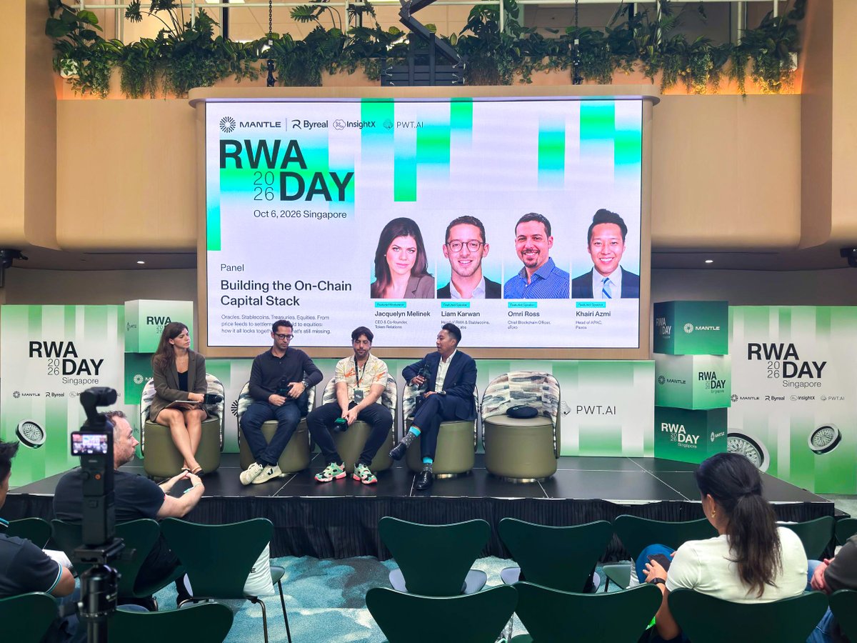 Mantle_Official's tweet photo. Borderless access looked like this.

Full house at Mantle RWA Day, with issuers, allocators, builders and creators from across the globe RWA-maxxing in one place.

Opening global capital markets was never a solo job. Today proved it. https://t.co/JsOETv6PFl