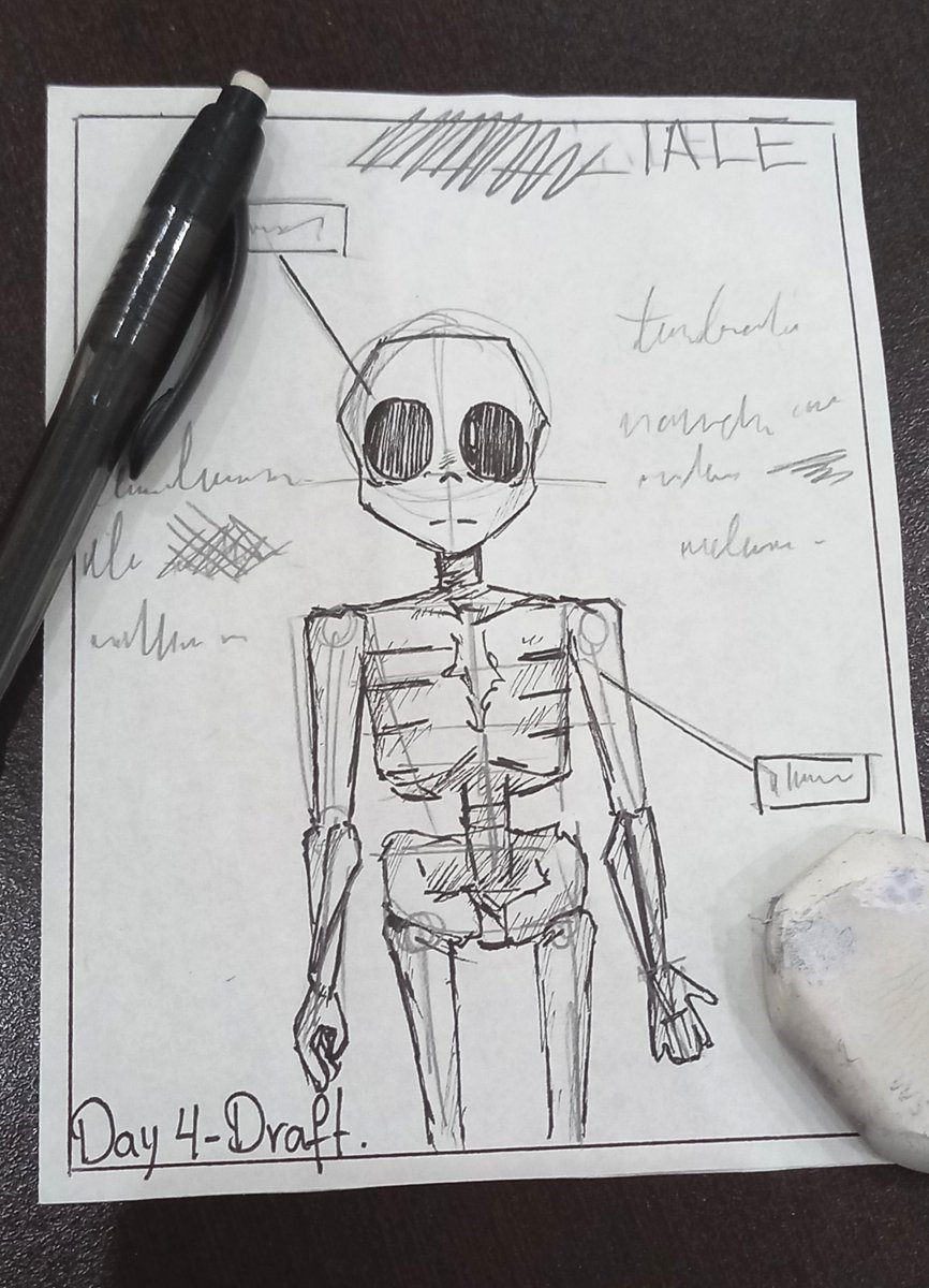 Silly_Natt0119's tweet photo. Day 4 – Draft (late)
No le eché ganas lol
-----------------
#Inktobertale2026 #inksans #____tale #utau #utmv #undertaleAu https://t.co/Hsvv66Hnlx