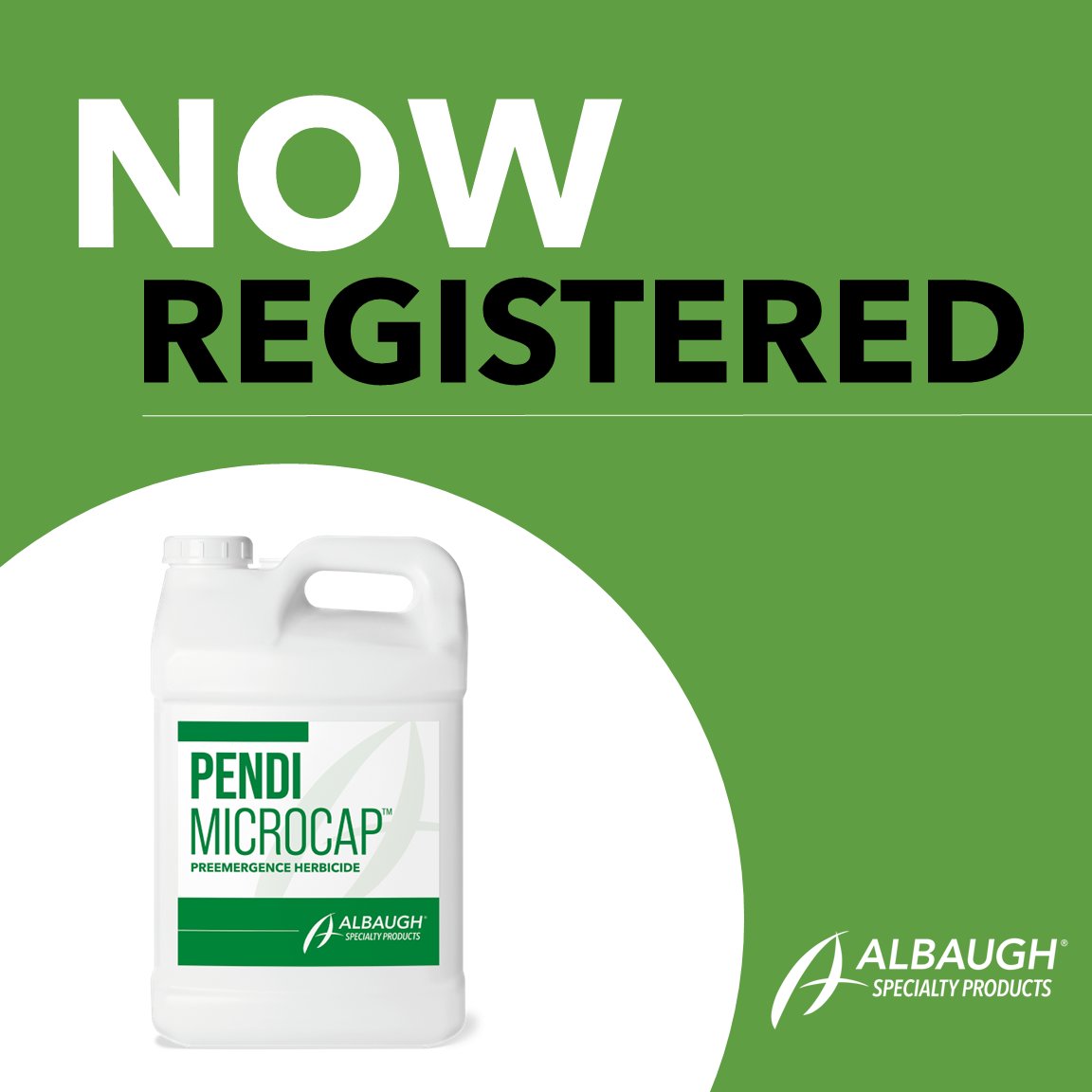 AlbaughTurf's tweet photo. Albaugh Specialty Products is excited to announce the launch of Pendi MicroCap™, a pendimethalin-based preemergence herbicide designed to provide dependable broad-spectrum weed control across a wide range of turf, ornamental and non-crop applications. https://t.co/MeNfW5iClG https://t.co/qHTnU61wE6