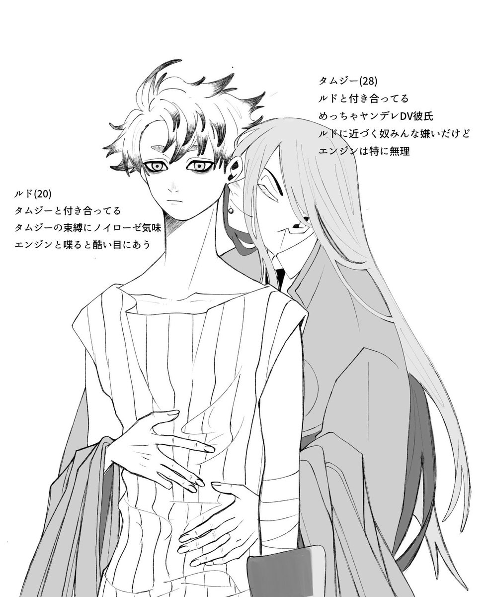 acejtkrs_'s tweet photo. 大人ifタムルド🧵🐺

両想いかはお任せします
決められないので！！ https://t.co/Lw5tU4sSQV