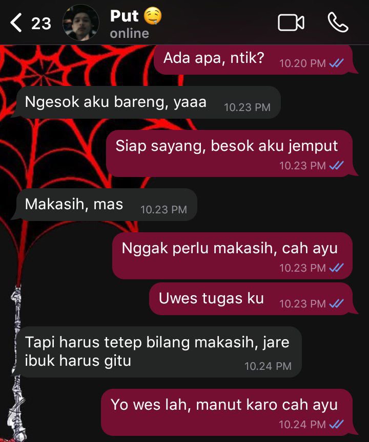gimanasayank's tweet photo. #imutz 

YahKik be like : akan gua bales kalau lu si kinyis-kinyis https://t.co/RN0tyOpzlF