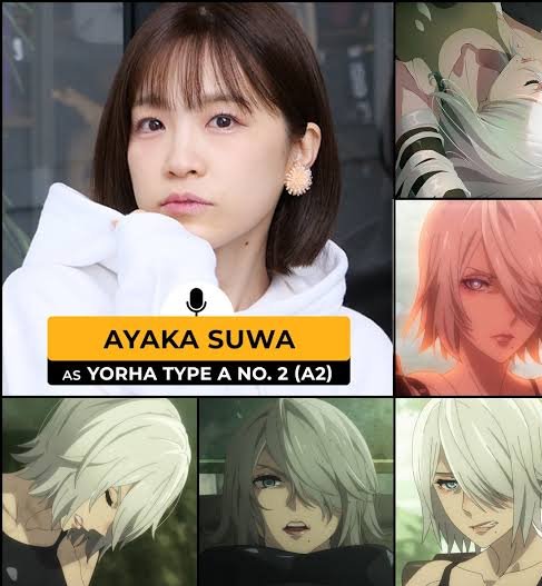 Fleyta_Fley's tweet photo. Yui Ishikawa (2B) and Ayaka Suwa (A2) are reprising their roles in Dead by Daylight https://t.co/b8KblCOJq0