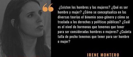 pastodonta's tweet photo. @IreneMontero No eres feminista.
No sois feministas.
@PODEMOS 
@ionebelarra 
@Congreso_Es https://t.co/9dtwYuZw6I