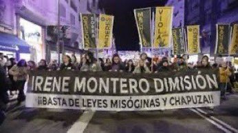 pastodonta's tweet photo. @IreneMontero No eres feminista.
No sois feministas.
@PODEMOS 
@ionebelarra 
@Congreso_Es https://t.co/9dtwYuZw6I