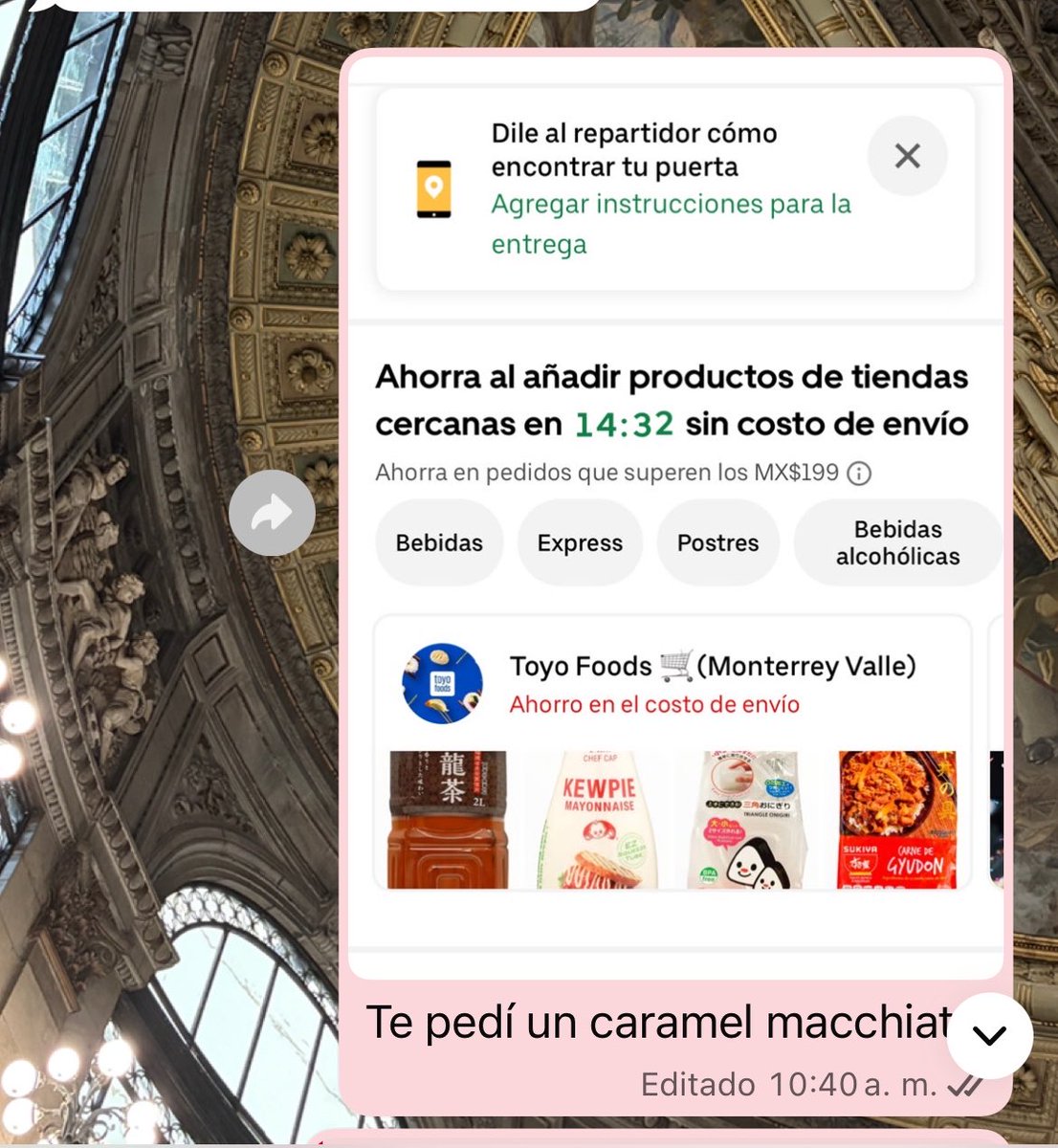 dianaemz_14's tweet photo. El amor soy yo mandando cosas sin avisar🫰🏻 https://t.co/pd1Qo1NY7L