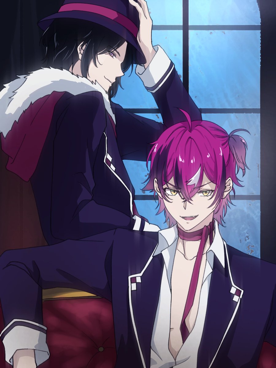 Umbrexla's tweet photo. Day 6. Cosplay
Doppio and Zeal as Ayato and Laito

#nijitober26 #GinjoCanvas #dropsights https://t.co/Zi4iefBSCV