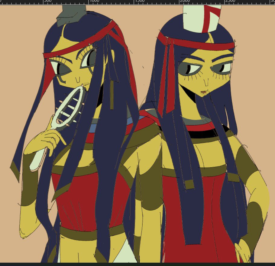 keroharakaeru's tweet photo. Egyptian mythology agaaaaaaaain https://t.co/3nsdRI9Ptc