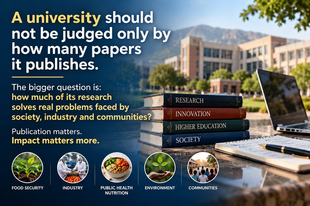InamSci's tweet photo. A university should not be judged only by how many papers it publishes.

The bigger question: how much research solves real problems for society and industry?

Publications matter. Impact matters more.

How can Pakistani universities close this gap?

#HigherEducation #Research https://t.co/KnRNh27Icn