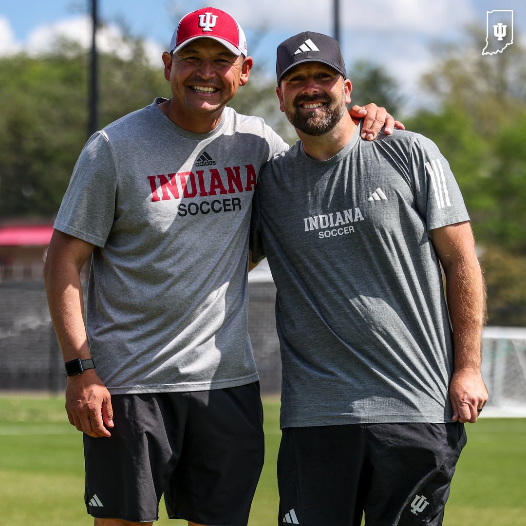 IndianaWSOC's tweet photo. Happy National Coaches Day to our favorite crew! 🫶 https://t.co/BxaKsDxkOH