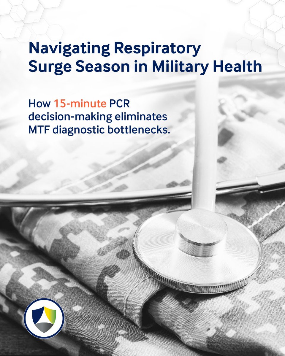 BiofireDefense's tweet photo. For Military Treatment Facility (MTF) clinical care providers and lab directors managing high patient volume during respiratory season, fast diagnostic turnaround directly dictates facility throughput and force readiness.
Swipe through our educational guide to see how the BIOFIRE® SPOTFIRE® System transforms seasonal respiratory triage. By delivering lab-grade multiplex PCR results in about 15 minutes right at the point of care, SPOTFIRE reducing diagnostic guesswork, empowering MTF clinicians to isolate infectious patients quickly, discharge low-risk cases confidently, and initiate targeted antiviral or antibacterial therapy on the spot.
Streamline your facility's respiratory workflow before seasonal surges peak:
https://t.co/LtxtBv3WB4
#MilitaryHealthSystem #DoWHealth #SPOTFIRE #BioFireDefense #EmergencyMedicine #RespiratorySeason