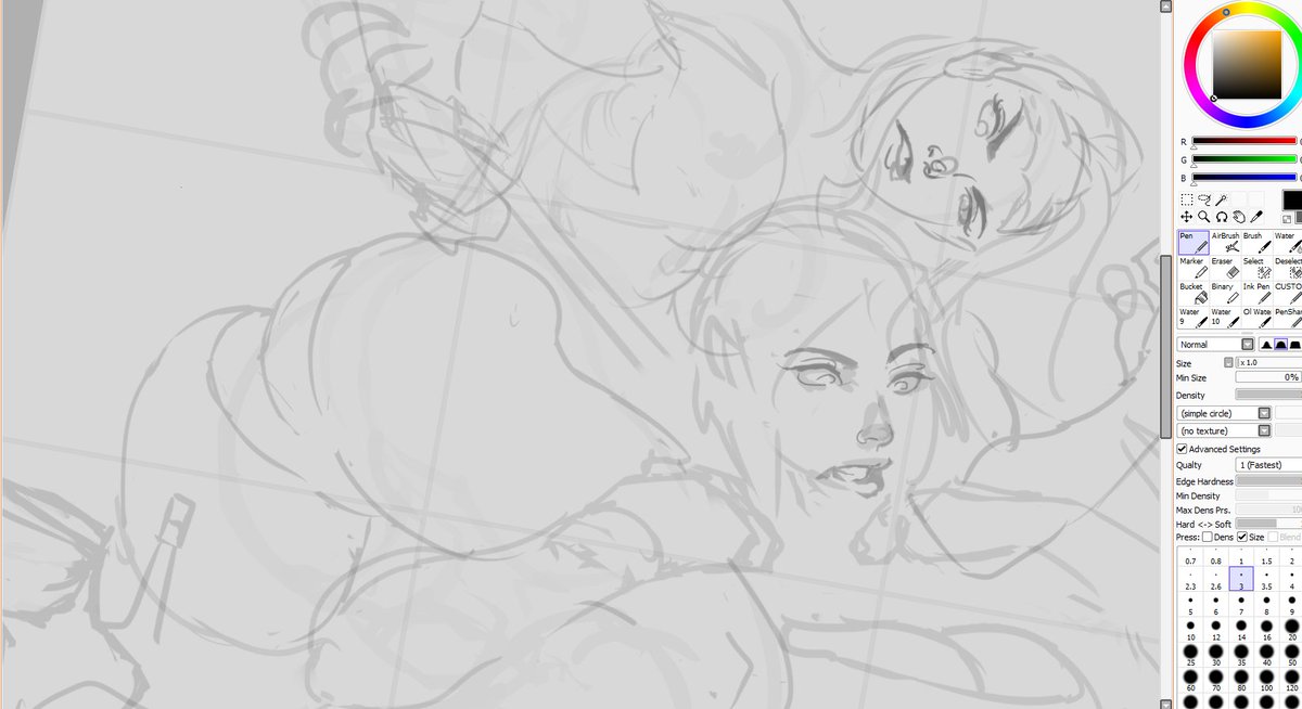 NileTheVil3's tweet photo. Guess who ate the last cake in the fridge. Problem solving facial expression part (WIP).

PoweGirl and WonderWoman https://t.co/v4GLtwlxcR