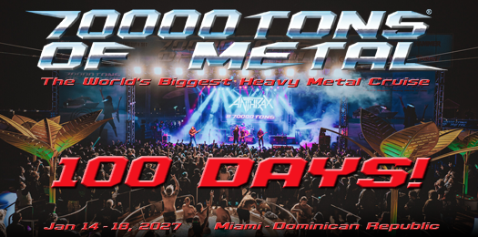 70000tons's tweet photo. SAILORS, ARE YOU READY?

Mark your calendars, because it's just 100 more days until it's finally time for #70000TONS OF METAL!

Join the United Nations of Heavy Metal at Sea and don't miss the greatest experience of your life. https://t.co/3xc0TjnQon