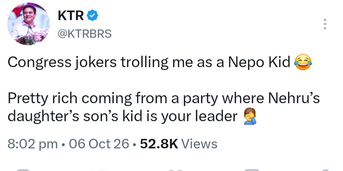 PSR4Bharat's tweet photo. Local nepo Vs national nepo,it's clash of nepos😂 https://t.co/OYtlUTQDfY
