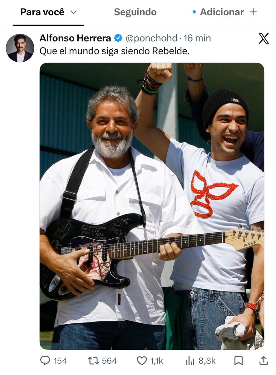 rb6ever's tweet photo. Mesmo ele não sendo brasileiro ele sempre se posicionou e já fez muito mais que muitos artistas brasileiros. https://t.co/6LzhzHzFud