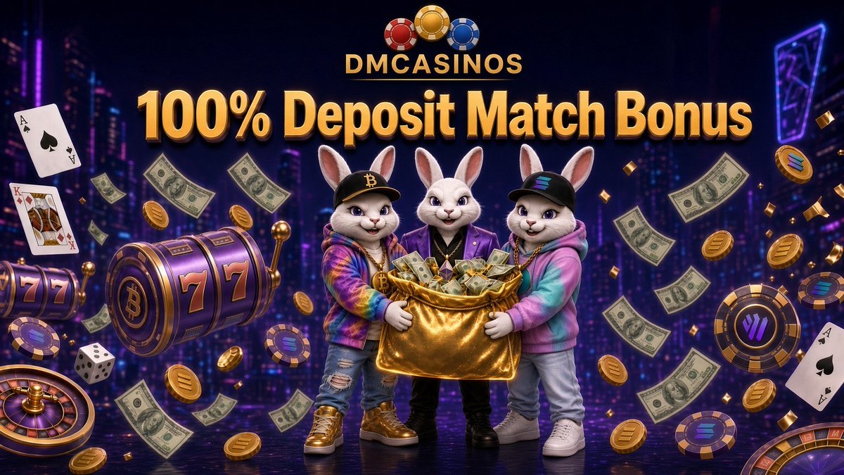 Bald1u's tweet photo. 100% Deposit bonus 
Join now 
@DMCasinos
#deposit 
https://t.co/oo8cQHRYPU https://t.co/uy0IIKxKkB