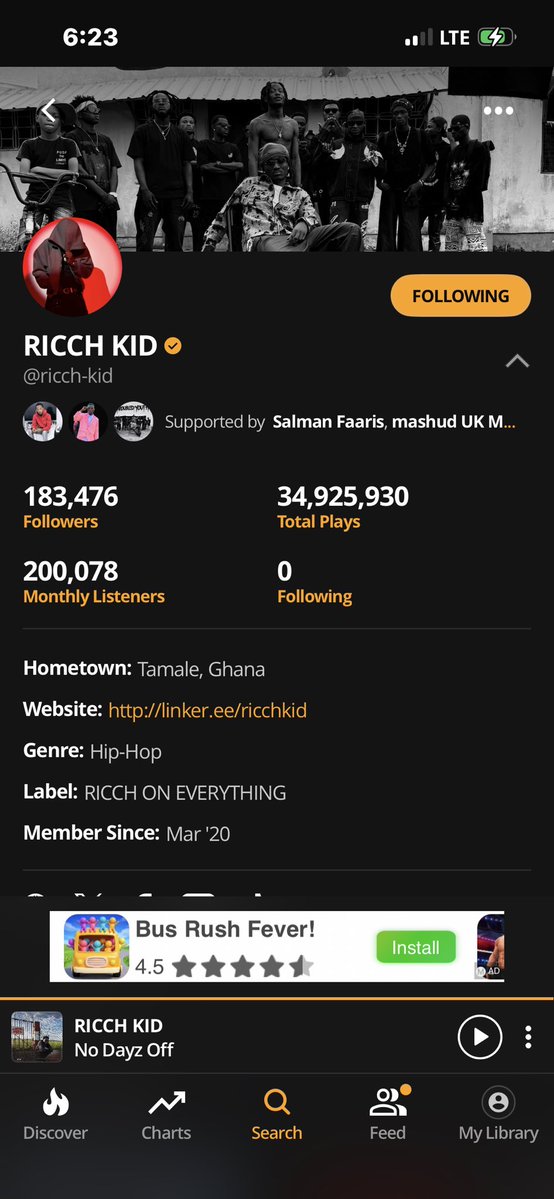 LonelyTimeLess's tweet photo. OVER 200,000 MONTHLY LISTENERS ON AUDIOMACK 😮‍💨
KEEP STREAMING "SOMEWHERE IN THE STREETS ALBUM"

https://t.co/mNvkchWfbQ https://t.co/2GnHQg5n5q