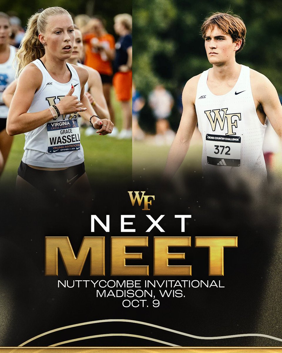 WakeTrack's tweet photo. Both squads will be at Nuttycombe this week❗️ https://t.co/w6W1rjG8Ko