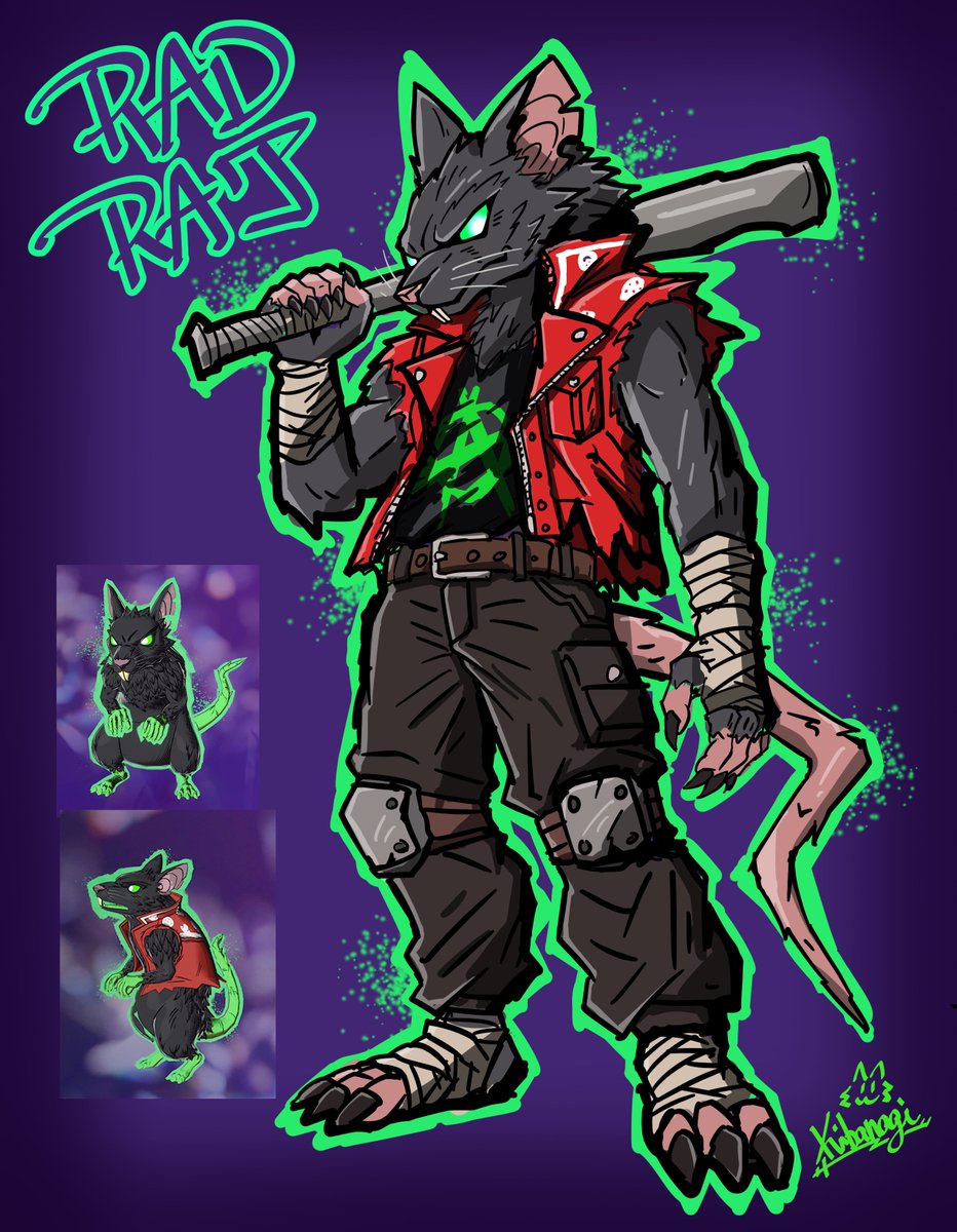 kibanagi's tweet photo. Doodle RAD RAT #fortniteart https://t.co/Pp5o01jL5q