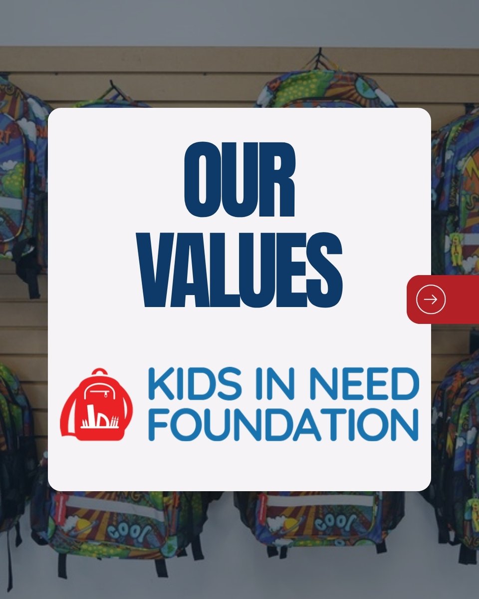 KidsInNeed's tweet photo. At the heart of everything we do lies a deep belief in the transformative power of education. 

Our values – education, dignity, and teachers – guide our work, our partnerships, and our promise to students and teachers nationwide. https://t.co/0v7Vn970ug