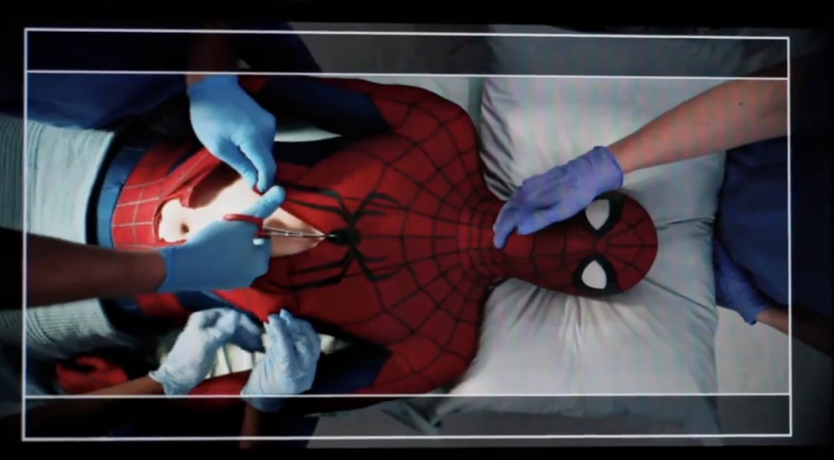 polarizedcastle's tweet photo. okay but frank paying for all the materials peter needs to restore/make a new suit because of how guilty he feels and he brings him entire cartons full of stuff every day and sits with him cleaning his more than flawlessly upkept guns just to keep him company im SOFT https://t.co/wsZ6GSr6kc