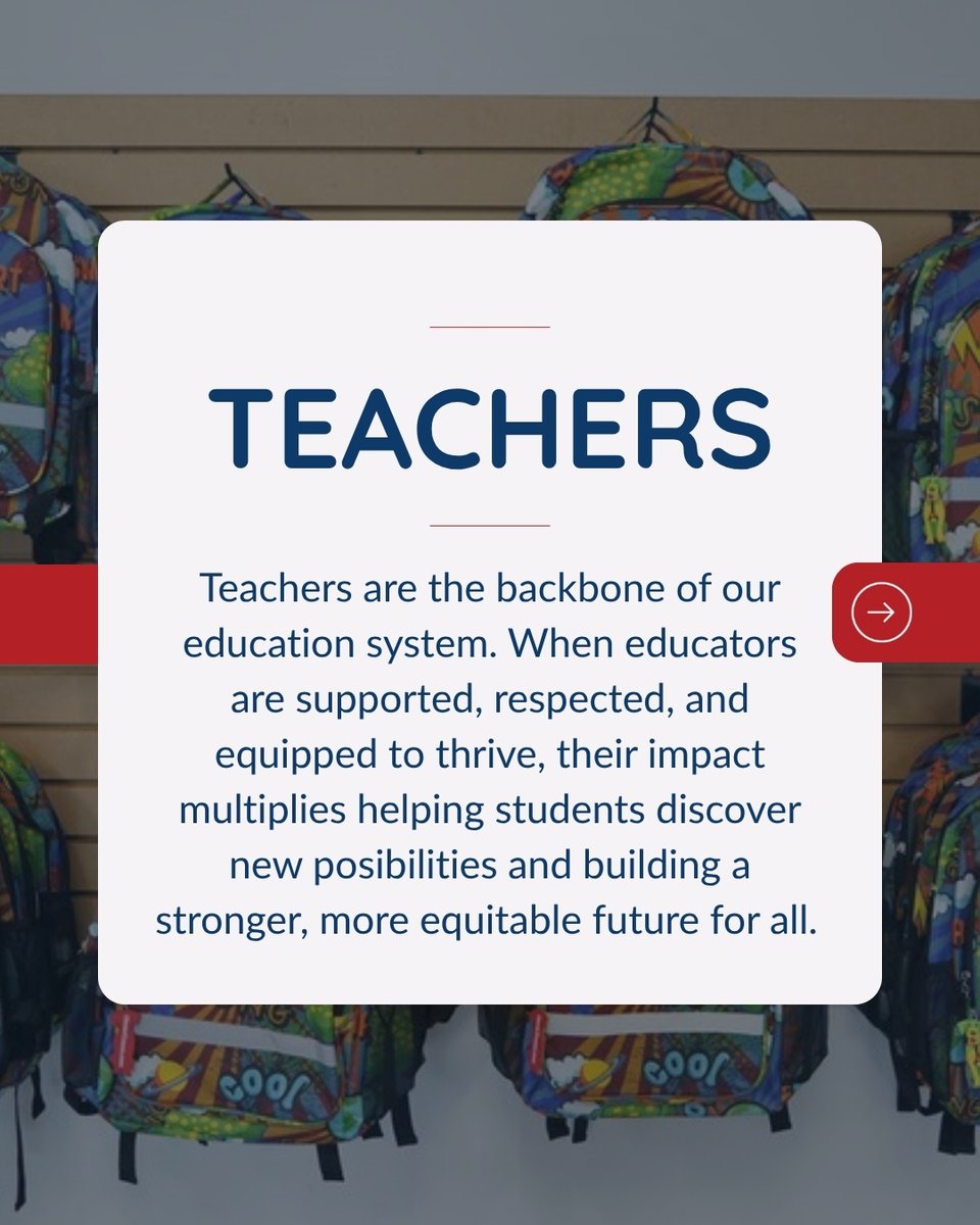 KidsInNeed's tweet photo. At the heart of everything we do lies a deep belief in the transformative power of education. 

Our values – education, dignity, and teachers – guide our work, our partnerships, and our promise to students and teachers nationwide. https://t.co/0v7Vn970ug