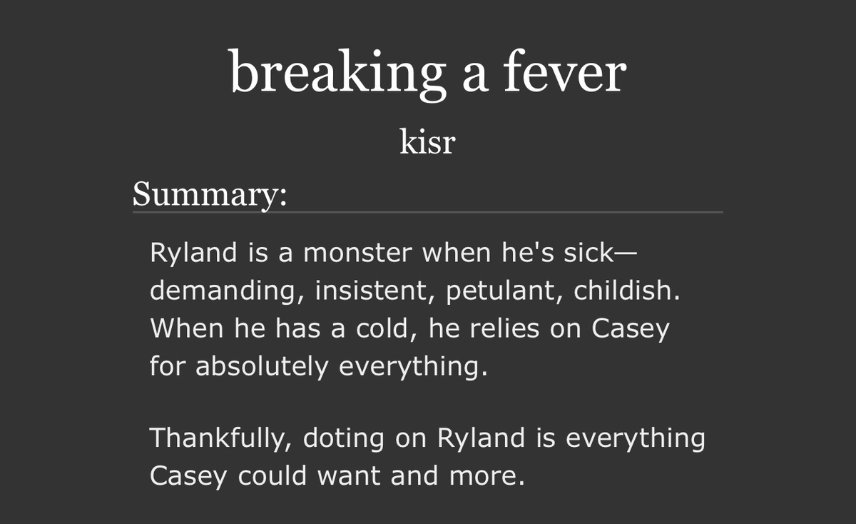 projecthailmili's tweet photo. 🔞 #drivinglessons sickfic
oneshot

🎫 tags: bottom ryland/top casey, dacryphilia, leashes &amp; collars, ryland is a brat

https://t.co/vFe3TNFeub https://t.co/bCx51FklMD