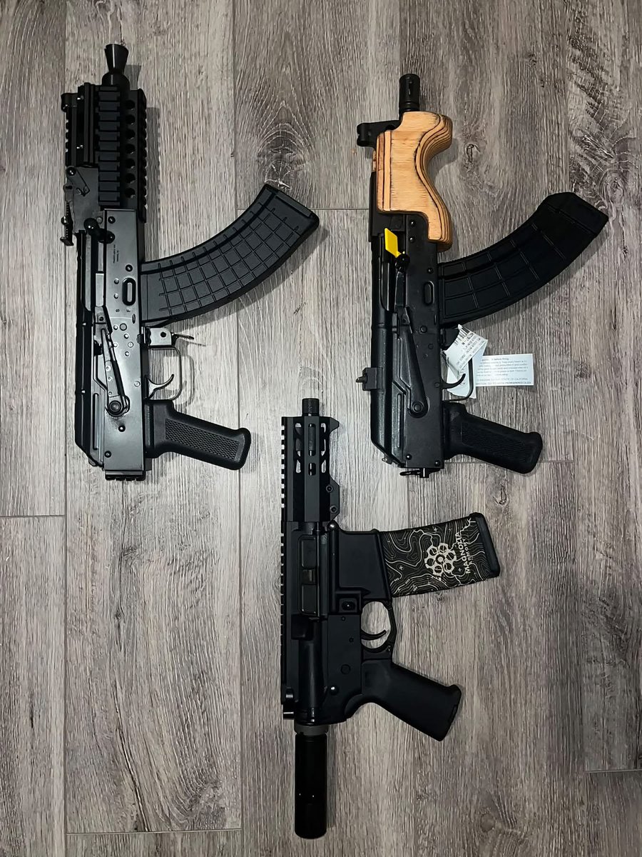 DankHousebtxz's tweet photo. Best “Micro” category?

Micro Hellpup
Micro Draco
Micro AR
Tapin 📲📲 https://t.co/3lghF26n5r https://t.co/E5KuzK1d5n