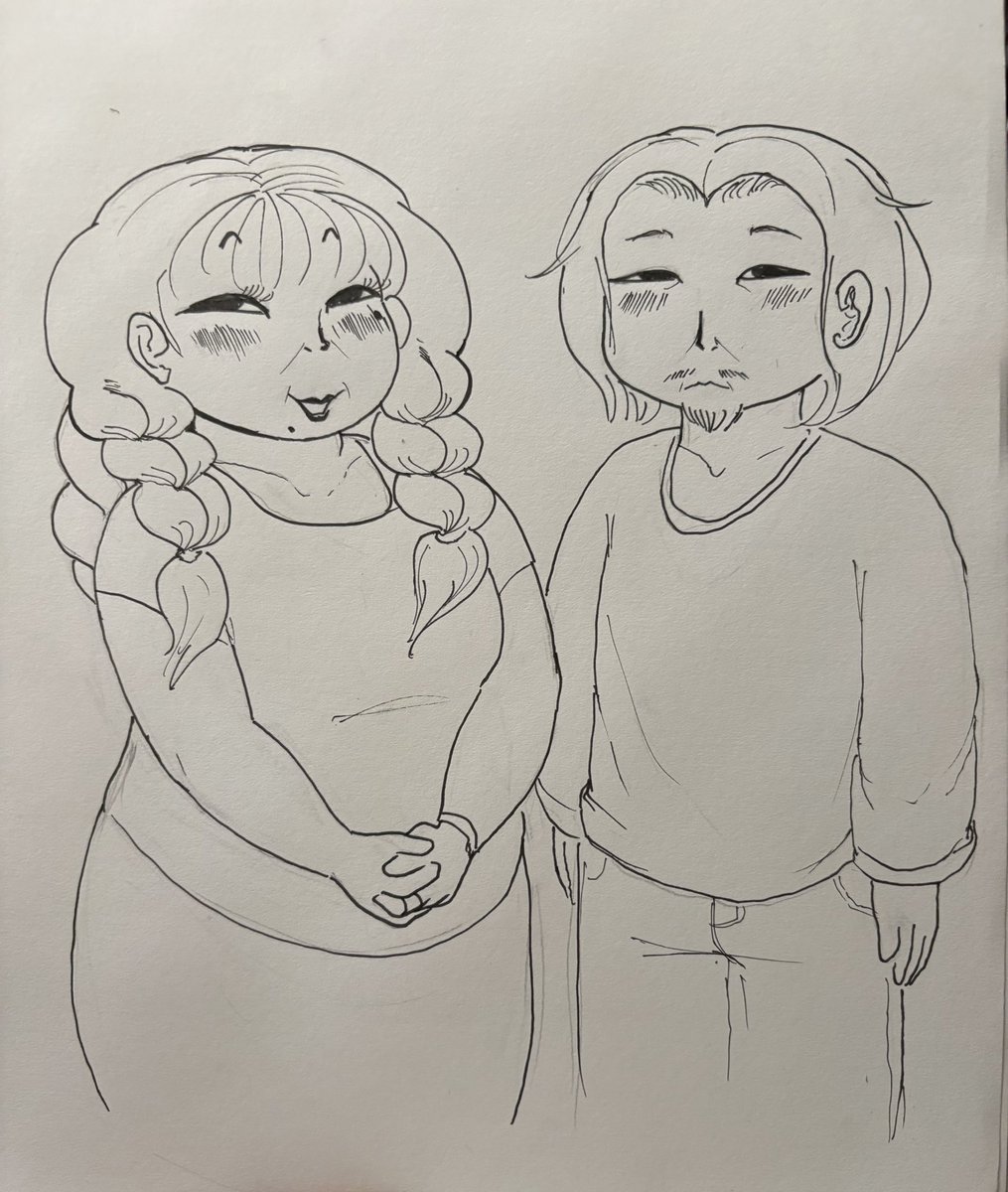 keyelocke's tweet photo. I’ve got so many trad drawings that I don’t even have pictures of https://t.co/1IUmwErIji