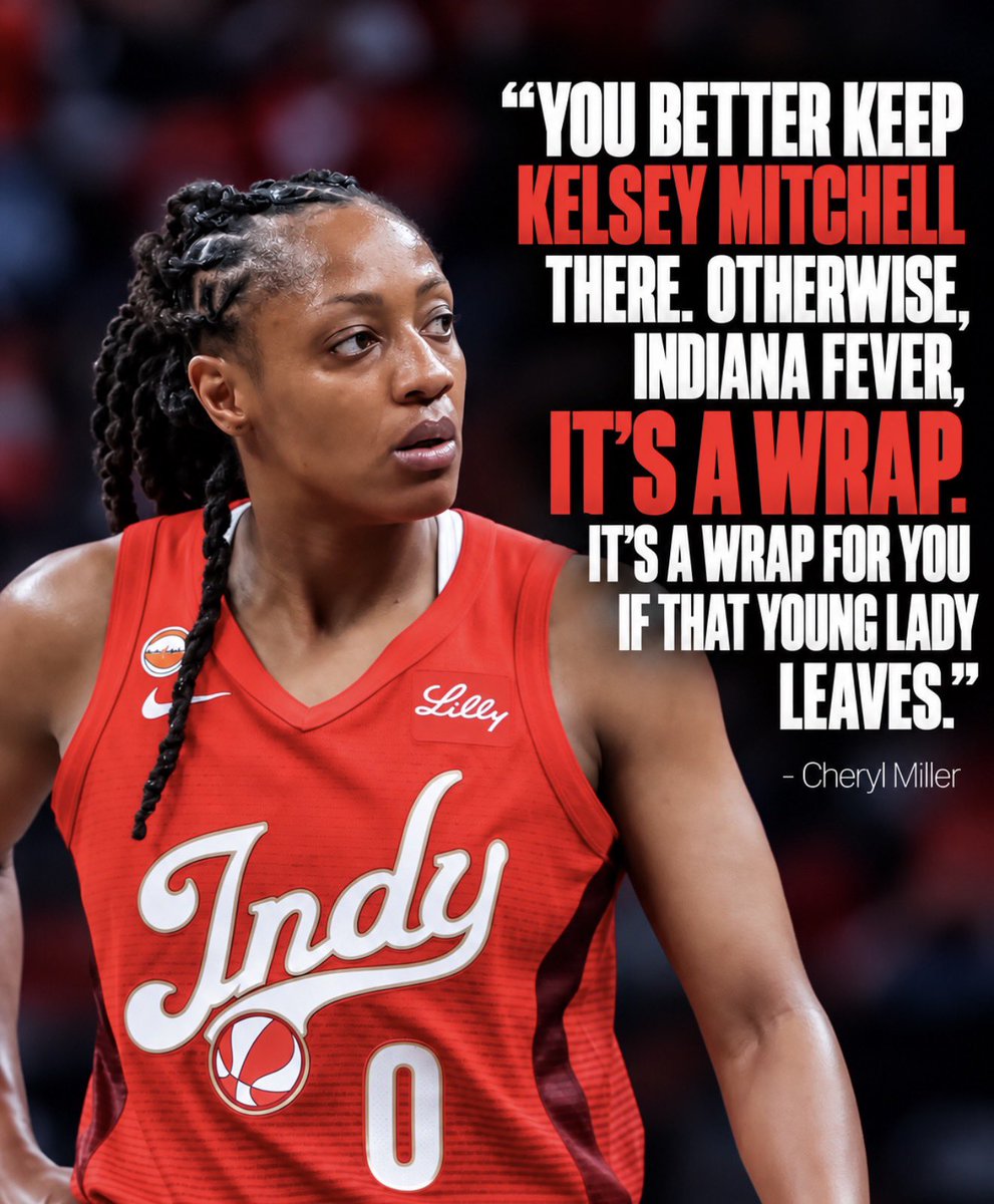 trendyhoopstars's tweet photo. Cheryl Miller says it’s a wrap for the Indiana Fever if they let leading scorer Kelsey Mitchell walk in free agency. 😬

Thoughts? https://t.co/lyhXEC7tVY