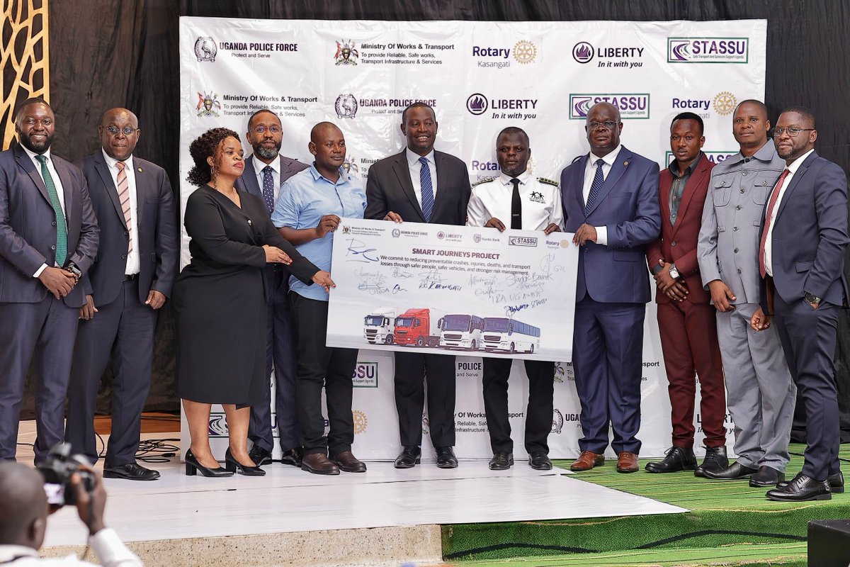JoanitaAfoyo's tweet photo. Today, Liberty Insurance Uganda officially launched the SMART Journeys Project, bringing government, regulators, transport operators, financiers and road safety partners together.

The goal of this all is to prevent crashes before they happen.

#SMARTJourneysUG is about turning road safety awareness into practical action and better transport risk management.

#TheExtraMile