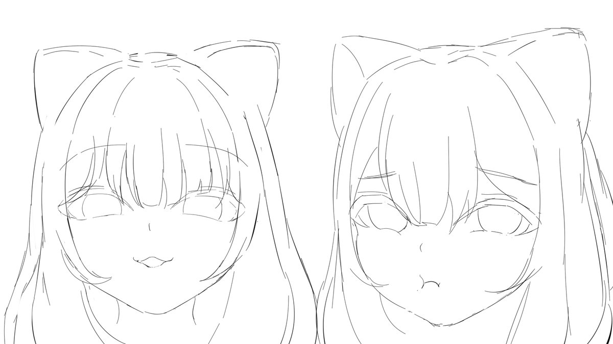 Bel_amb_'s tweet photo. #イラスト練習 #イラスト練習中 #イラスト
顔練習part34 https://t.co/wOcIwNopjn