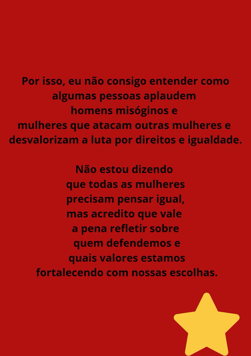 Imcelinha's tweet photo. Usando o pouco público feminino que tenho, quero incentivar vocês a pesquisarem, estudarem e refletirem mais sobre política. Isso não é um assunto distante da nossa realidade  ele impacta diretamente nossas vidas, nossos direitos, nossa educação, nosso trabalho e nossa liberdade https://t.co/zJQ1iYWJ0z
