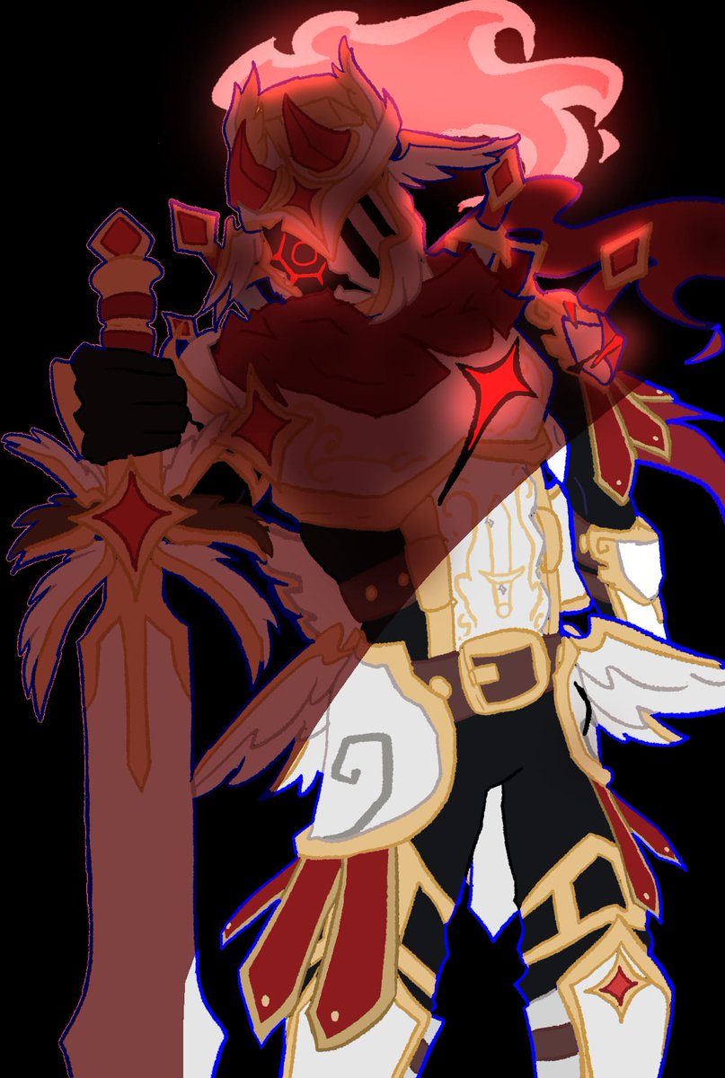 Alephanim's tweet photo. Day 6 - Melee
TRUE SWORD 

(Incomplete, but will finish another day + will catch up to the days soon)

#phightober https://t.co/cml1fJrgai