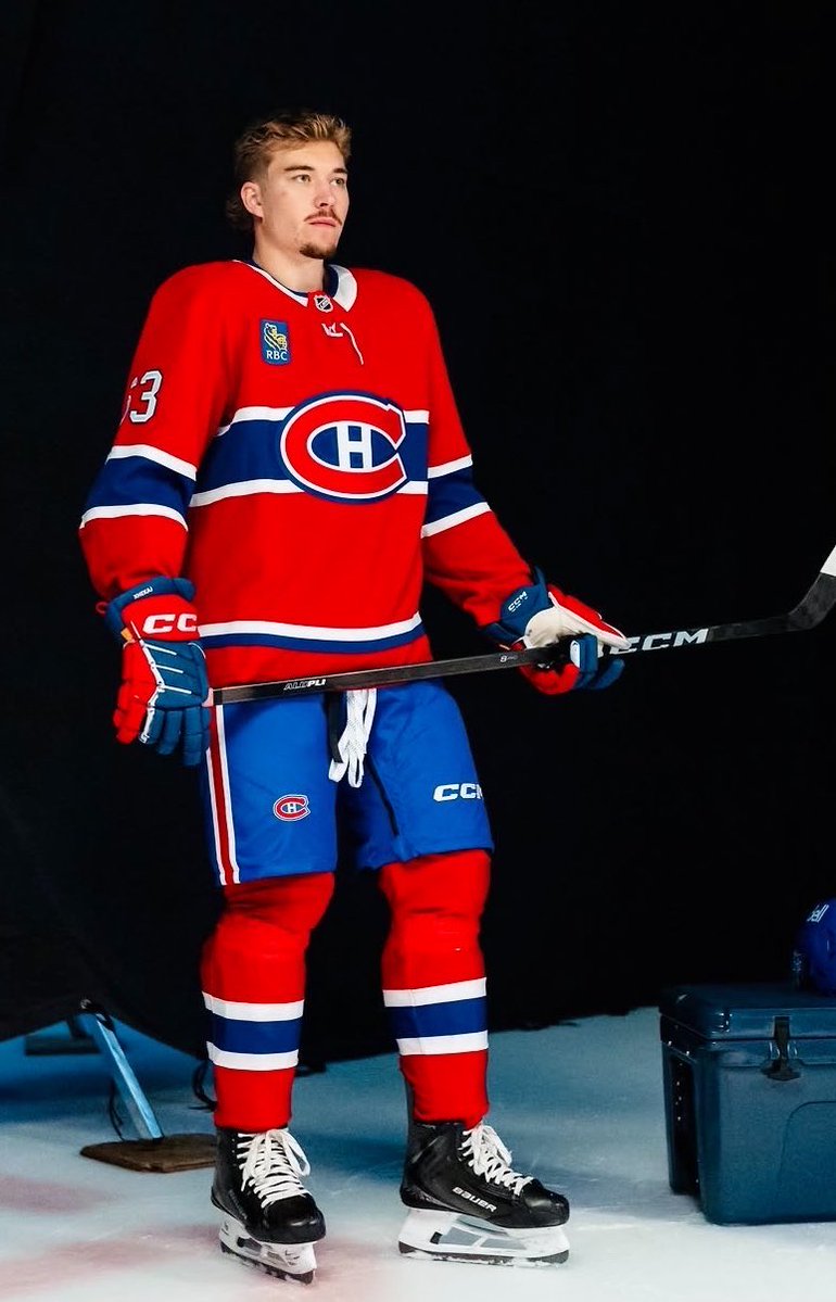 HabsOnReddit's tweet photo. Florian Xhekaj will make his Habs season debut at the home opener tonight. https://t.co/CU3iuGCMbX