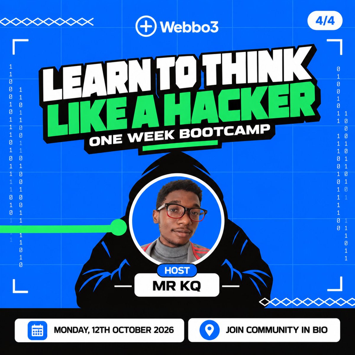 webbo3's tweet photo. 🛡️ HOW DOES CYBERSECURITY ACTUALLY WORK?

Cybersecurity is more than just stopping hackers.

At its core, cybersecurity is about protecting systems, networks, applications, and data from unauthorized access, damage, manipulation, or disruption.

Here are 3 fundamental ideas every beginner should understand:

🔐 Confidentiality — Making sure sensitive information is only accessible to the right people.

✅ Integrity — Making sure data remains accurate and is not changed or manipulated without authorization.

⚡ Availability — Making sure systems and information remain accessible when they are needed.

These three principles form the CIA Triad, one of the most important foundations of cybersecurity.

But here's the interesting part:

🧠 How do hackers try to break these principles?
💻 What techniques do they use?
🛡️ And how can security professionals defend against them?
That’s what we’ll explore in our FREE CYBERSECURITY BOOTCAMP.
📅 Monday, 12th October 2026
🎓 Live & Virtual Classes
👤 Host: Mr KQ

📲 Send “HACK” to https://t.co/kn6sNXNnRa  to join.

Swipe through the carousel, learn the basics, and start thinking like a cybersecurity professional.
#Webbo3 #Cybersecurity #CybersecurityEducation #EthicalHacking #CyberSecurityBootcamp #TechEducation #LearnCybersecurity #NigeriaTech