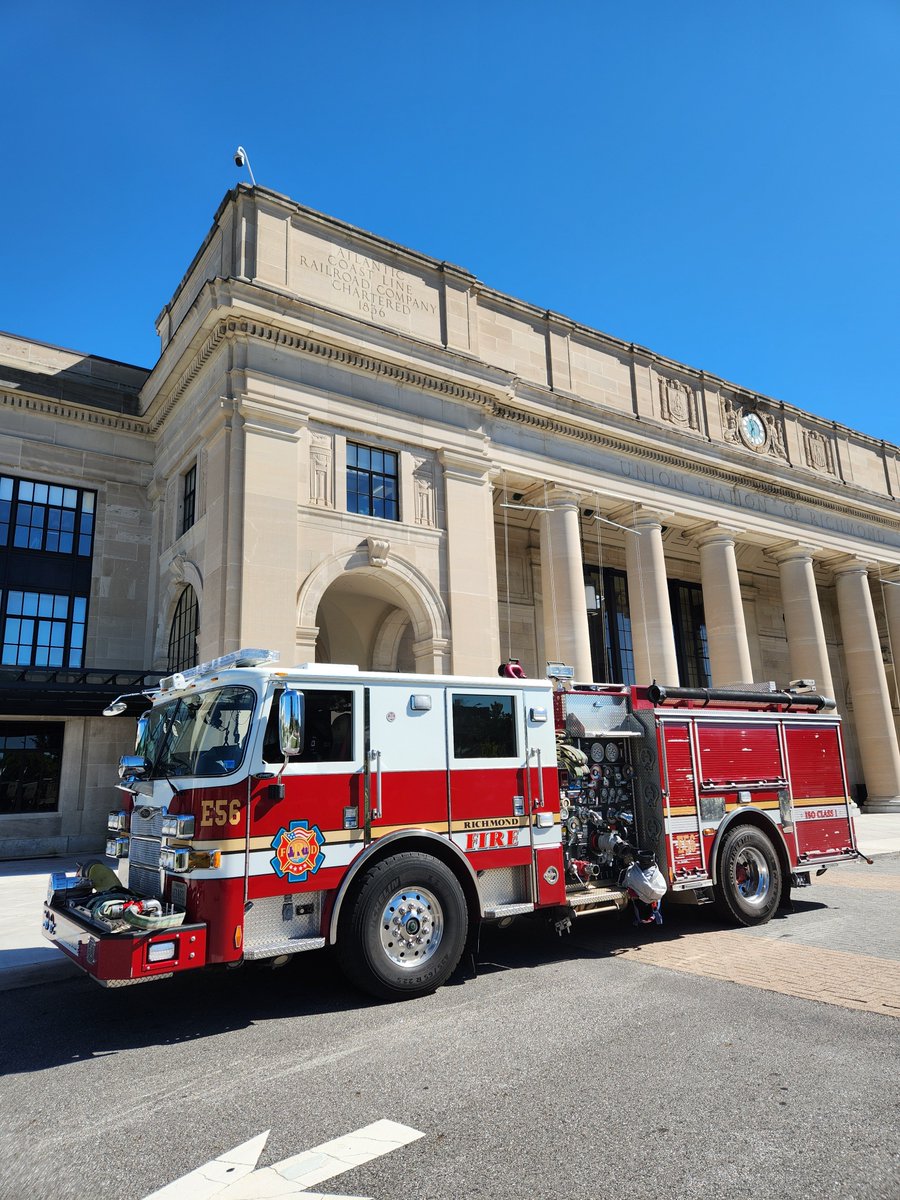 ScienceMusofVA's tweet photo. It's #firepreventionweek

Hear from RFD firefighters out front and then explore the Rescue exhibition inside! 

They're onsite until 1 p.m. https://t.co/I5KiGxumNy