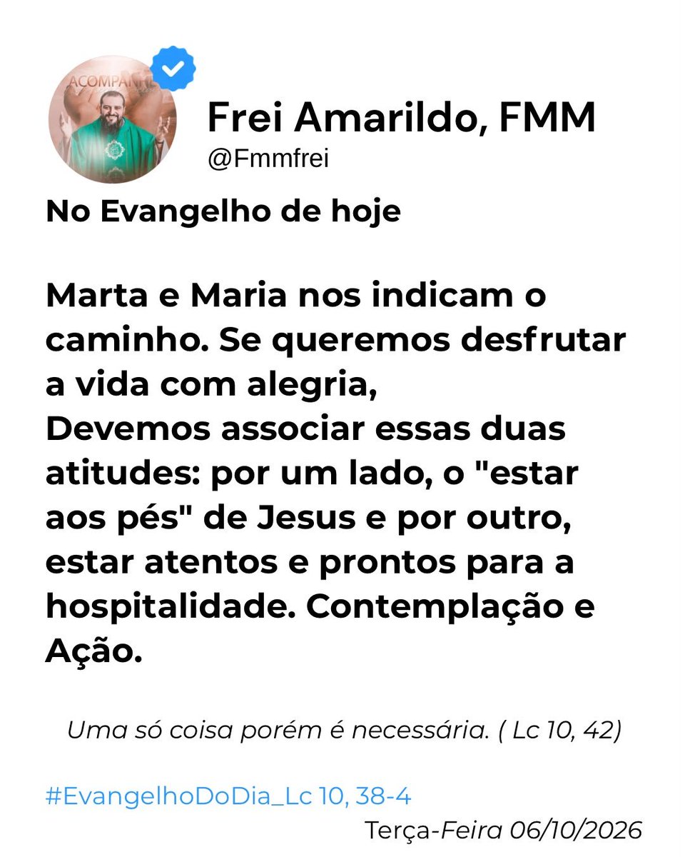 FmmFrei's tweet photo. #EvangelhoDoDia https://t.co/X3ah3kb5wZ