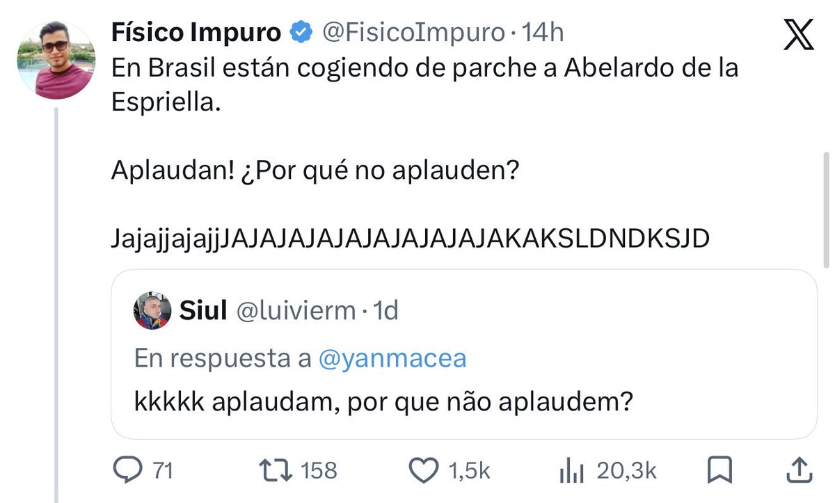 Sbeta23's tweet photo. @FredoFrede @luivierm @yanmacea Aquí un ejemplo de un Tarado Líder. https://t.co/ph1jDcGZ3u