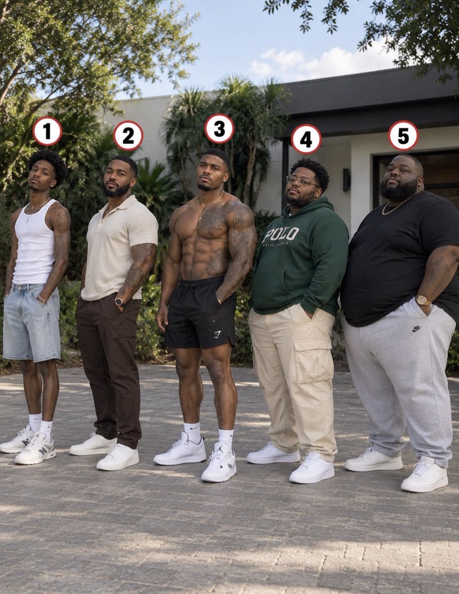 Adhekunbi's tweet photo. Men, which body type are you? https://t.co/pVEVmJ98E7