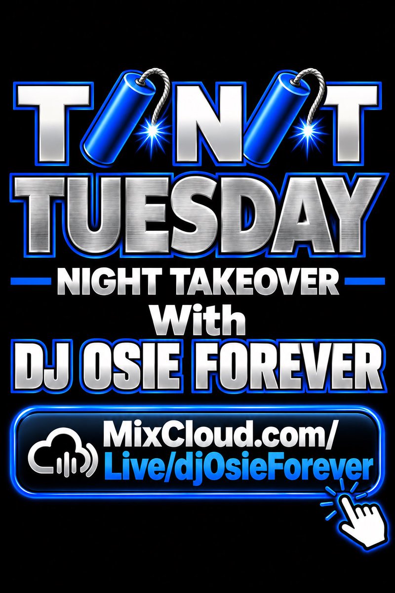 DJOSIEFOREVER1's tweet photo. Tuesday Night Takeover (Soft Launch) https://t.co/g06Bh35MQ0 9pm-10pm Weekly https://t.co/rnm7tbjYXf