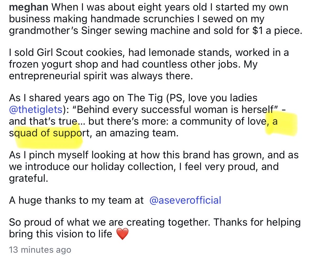 Stilldrereacts's tweet photo. Oh Meghan is DEFINITELY aware of the Sussex Squad and she made it very clear she’s in full support. I love that for her. 😍 https://t.co/9HRR5c79PT