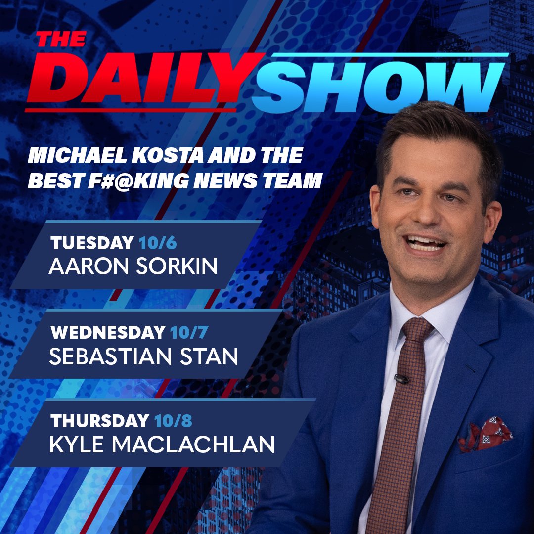 TheDailyShow's tweet photo. .@michaelkosta 🔥🔥🔥 https://t.co/oOyaHMxPuo